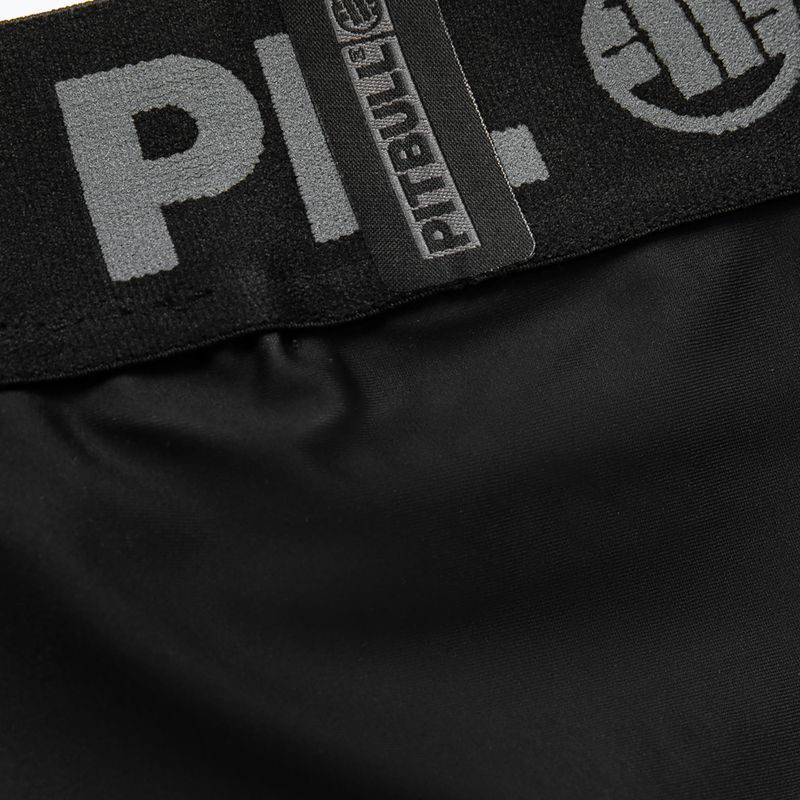 Мъжки шорти за компресия Pitbull West Coast Masters of BJJ Hilltop black 6