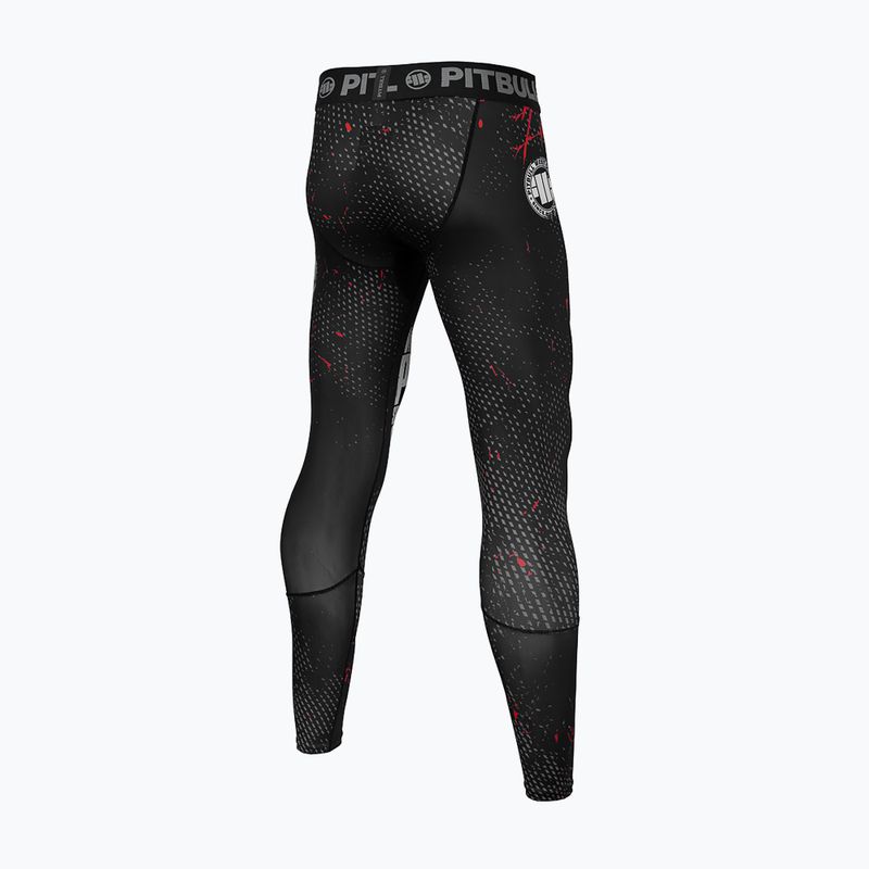 Мъжки гамаши Pitbull West Coast Leggins Blood Dog 2 black 2