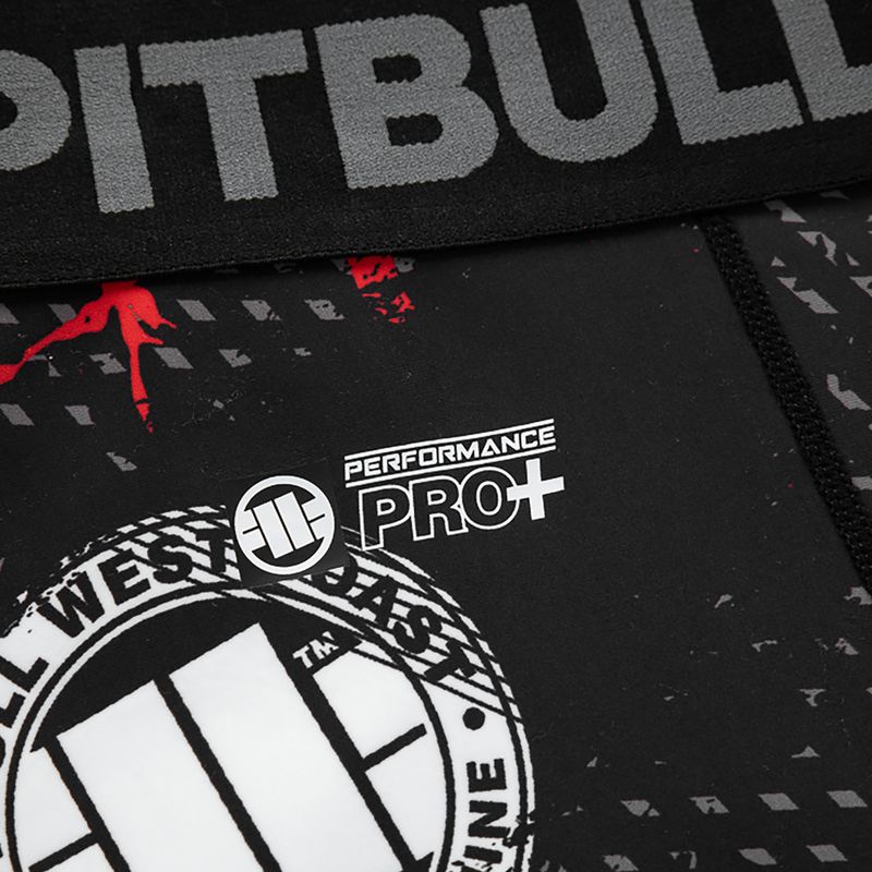 Мъжки гамаши Pitbull West Coast Leggins Blood Dog 2 black 3