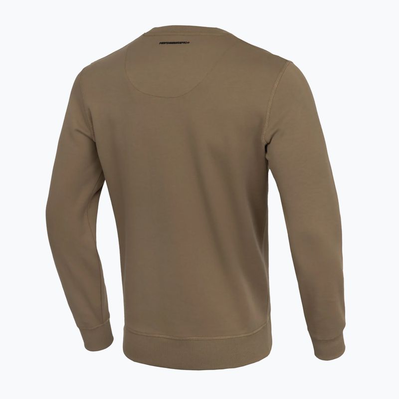 Мъжки суитшърт Pitbull West Coast Beyer Crewneck coyote brown 2