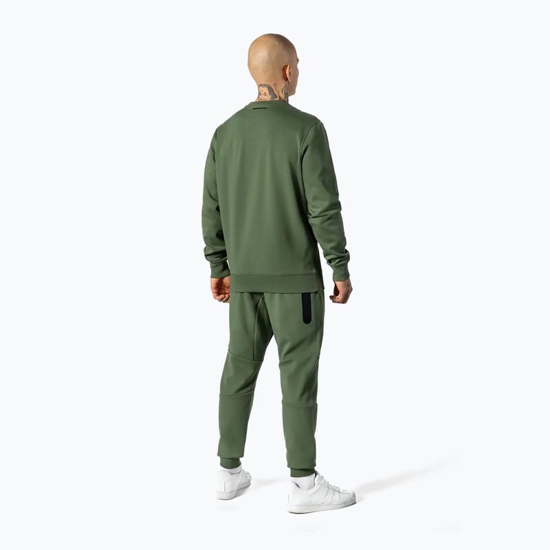 Мъжки суитшърт Pitbull West Coast Beyer Crewneck olive 4