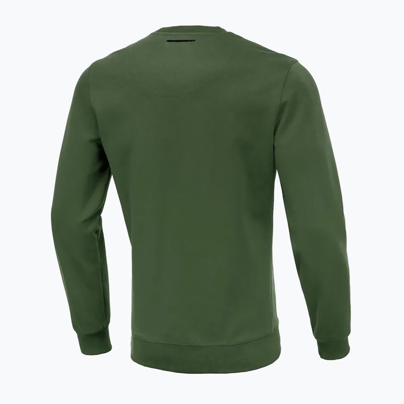 Мъжки суитшърт Pitbull West Coast Beyer Crewneck olive 6