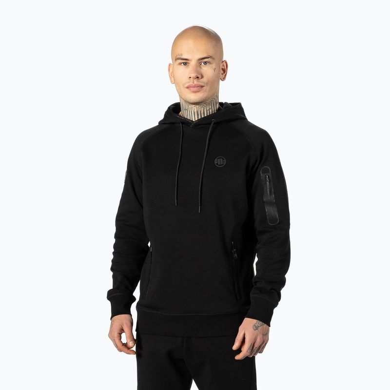 Мъжки суитшърт Pitbull West Coast Stafford Hooded black