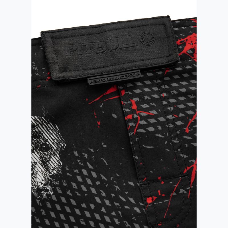 Шорти за тренировка Pitbull Grappling Blood Dog II black 6