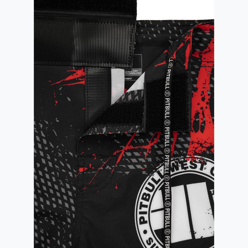 Шорти за тренировка Pitbull Grappling Blood Dog II black 7