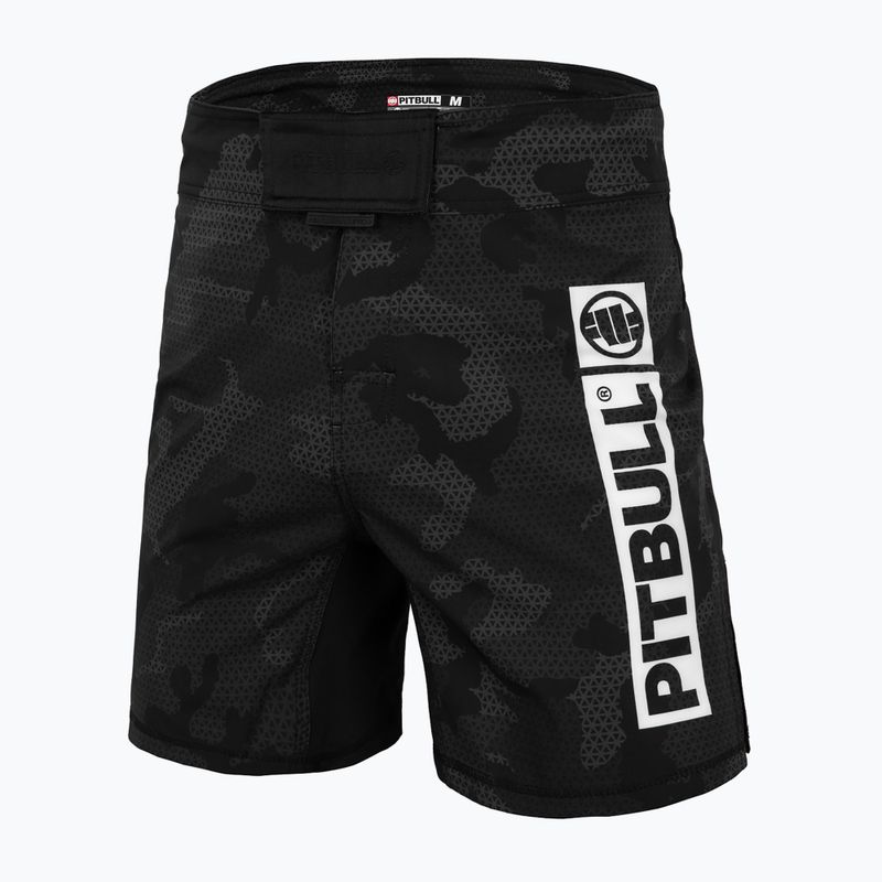 Мъжки шорти за граплинг Pitbull West Coast Grappling 3 Net Camo Hilltop 2 black