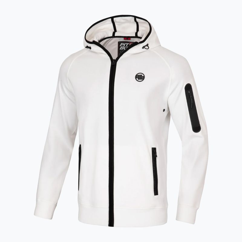 Мъжки суитшърт Pitbull West Coast Hermes Hooded Zip off white 3
