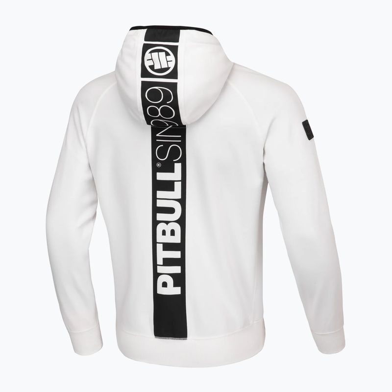 Мъжки суитшърт Pitbull West Coast Hermes Hooded Zip off white 4