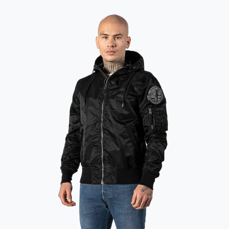 Мъжко яке Pitbull West Coast Starwood 2 Hooded Flight black