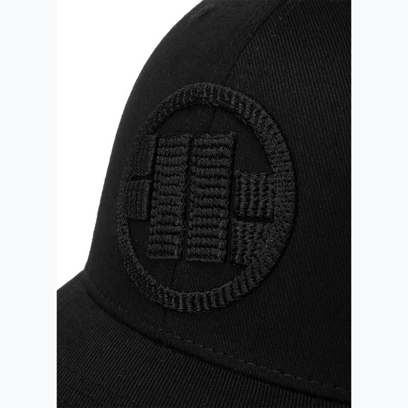 Pitbull Full Cap 3D 'Logo' бейзболна шапка черна 5