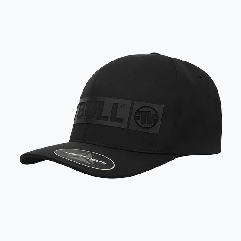 Питбул Пълна шапка ,,Hilltop" Stretch Fitted черна