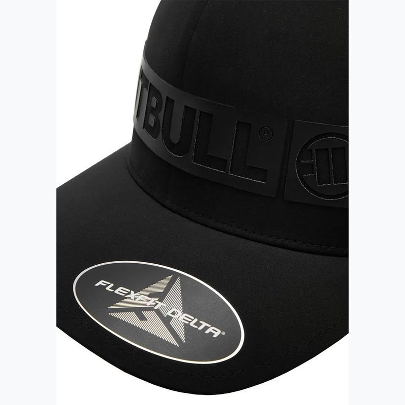 Питбул Пълна шапка ,,Hilltop" Stretch Fitted черна 4