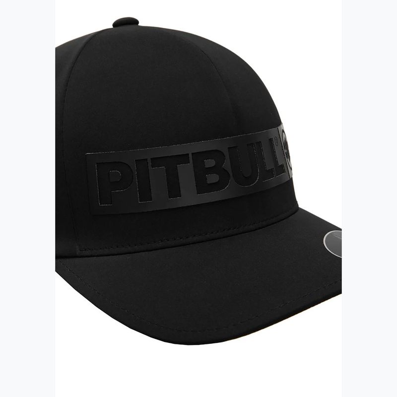 Питбул Пълна шапка ,,Hilltop" Stretch Fitted черна 5