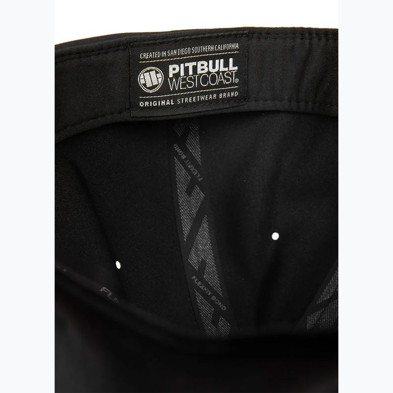 Питбул Пълна шапка ,,Hilltop" Stretch Fitted черна 8