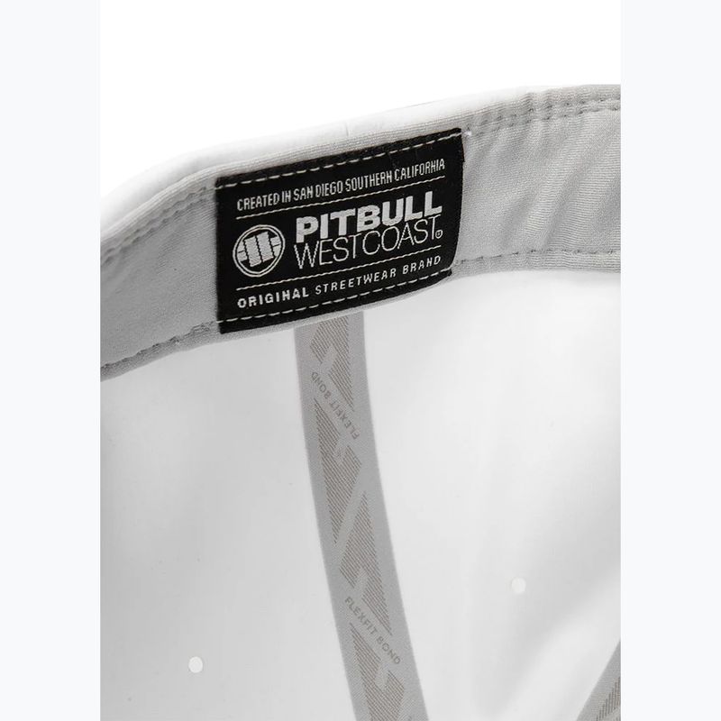 Pitbull Snapback шапка ,,Hilltop" Stretch Fitted бяла 8