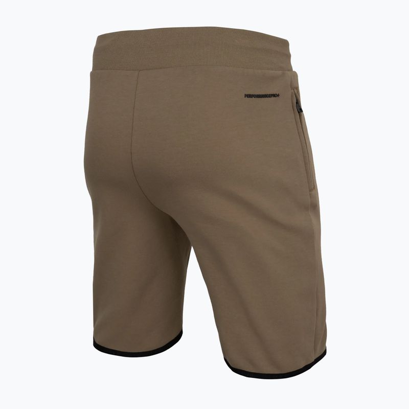 Мъжки къси панталони Pitbull West Coast Saturn coyote brown 4
