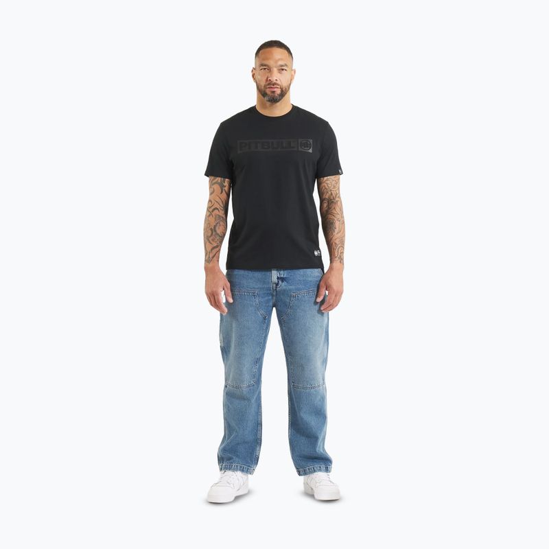 Мъжка тениска Pitbull West Coast T-S All Black Hilltop black 2