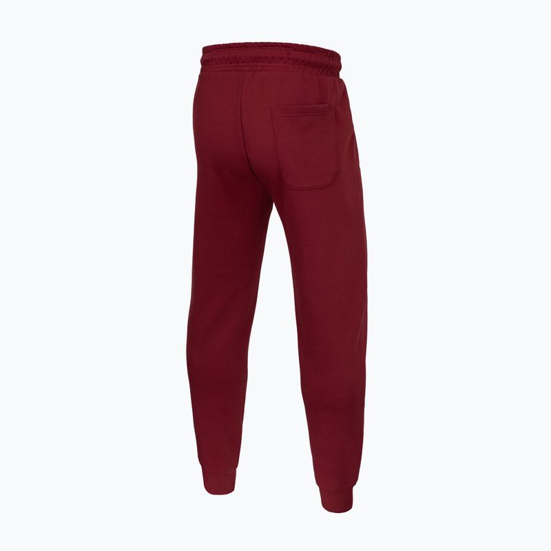 Мъжки панталони Pitbull West Coast Everts Jogging burgundy 2
