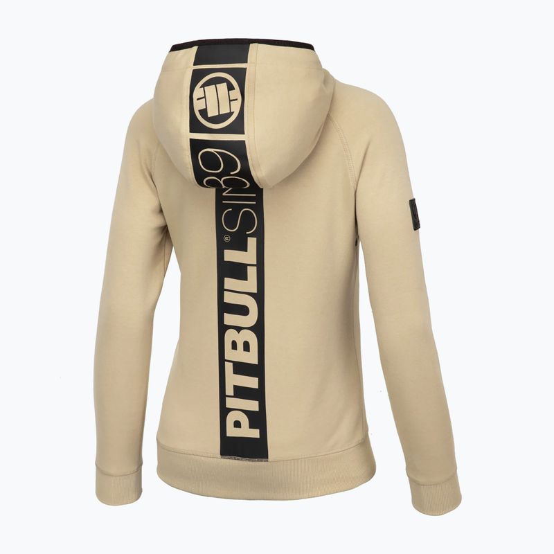 Мъжки суитшърт Pitbull West Coast Fuchsia Hooded Zip sand 2