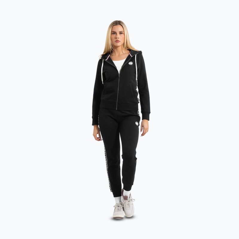 Дамски суитшърт Pitbull West Coast La Deta Hooded black  2