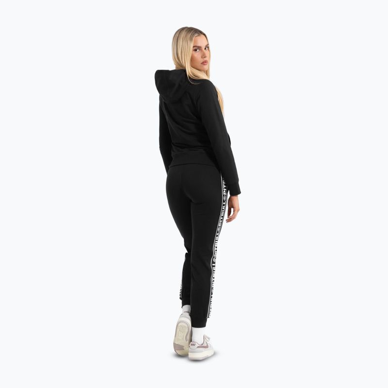 Дамски суитшърт Pitbull West Coast La Deta Hooded black  3