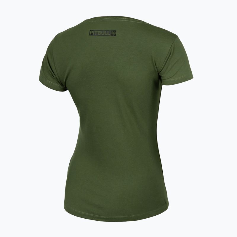 Дамска тениска Pitbull West Coast T-S Hilltop olive 2