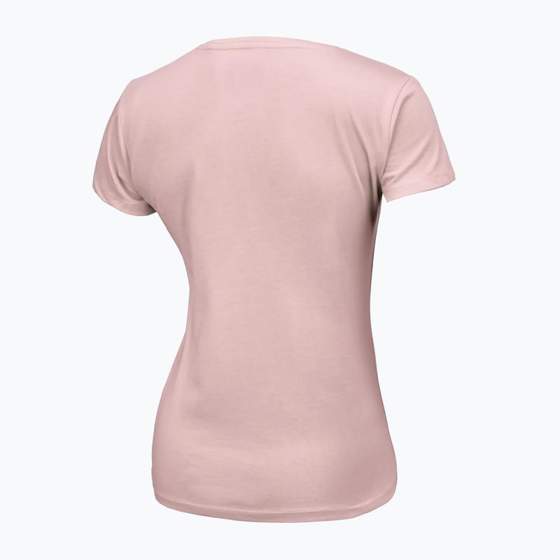 Дамска тениска Pitbull West Coast T-S Grafitti powder pink 2