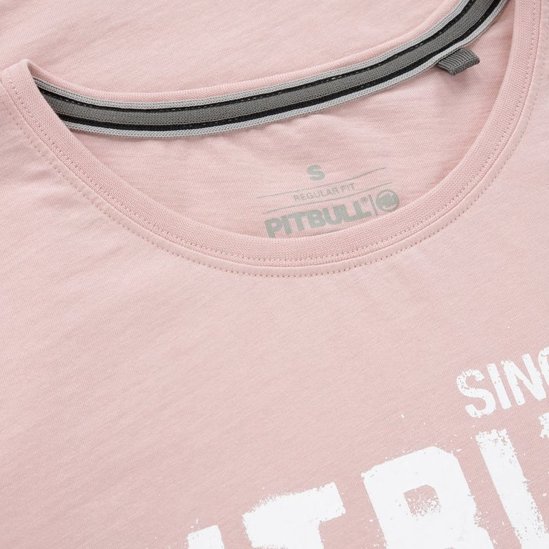 Дамска тениска Pitbull West Coast T-S Grafitti powder pink 3