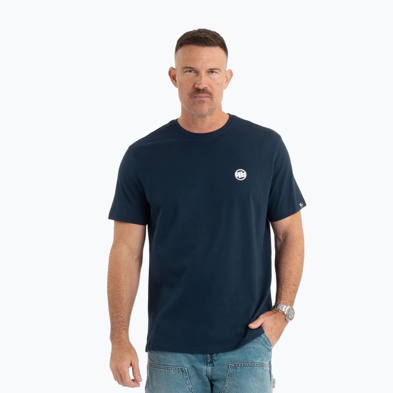 Мъжка тениска Pitbull Small Logo dark navy