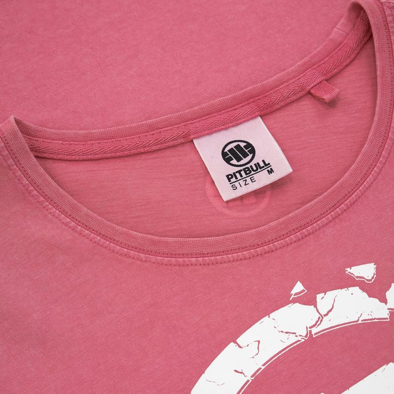 Дамска тениска Pitbull West Coast T-S Scratch pink 4