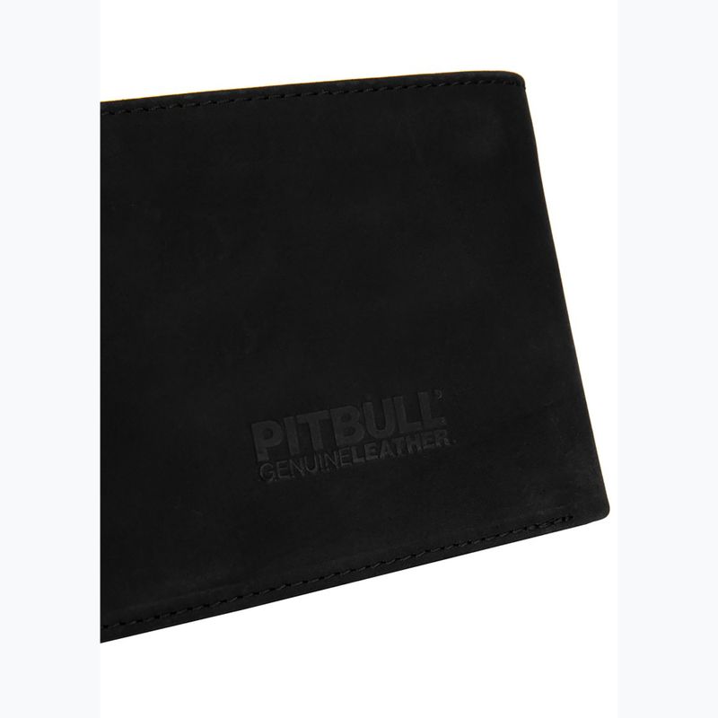 Мъжки портфейл Pitbull Lin Wood 2 Embosed Leather black 6