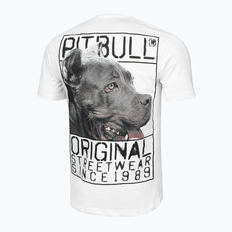Pitbull West Coast Origin бяла мъжка тениска 5