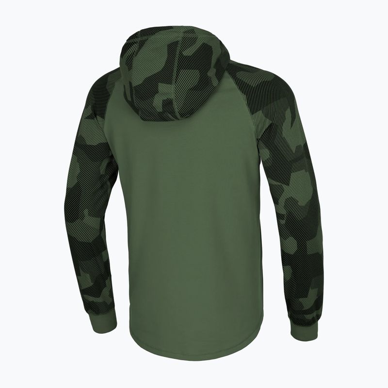 Мъжки суитшърт Pitbull West Coast Mercado Hooded Small Logo olive dillard 2