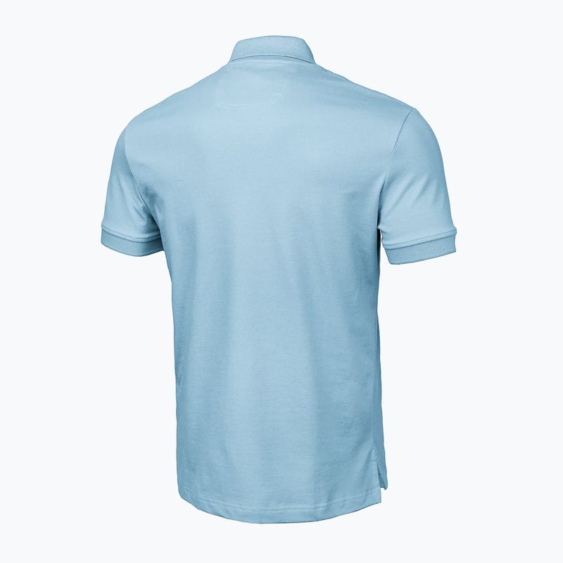 Мъжка тениска поло Pitbull West Coast Polo Pique Regular light blue 2