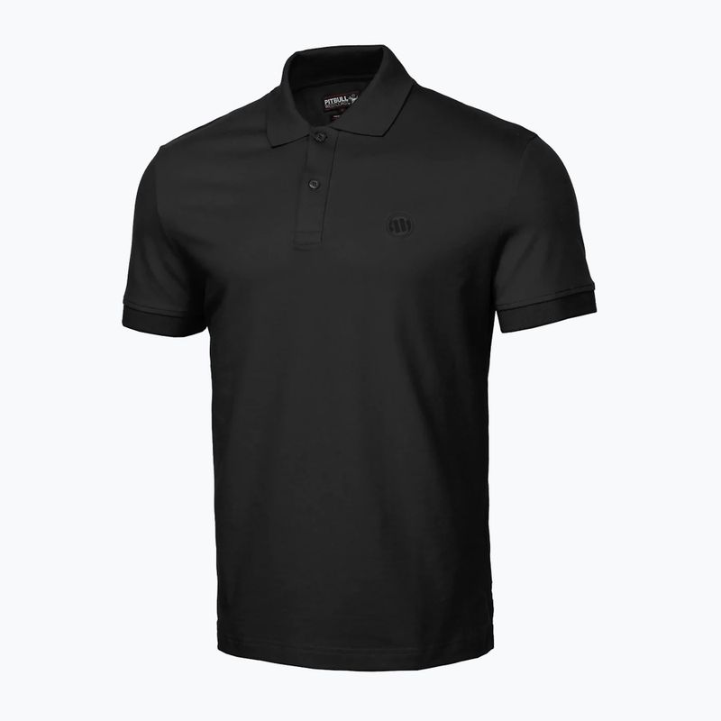 Мъжка тениска поло Pitbull West Coast Polo Pique Regular black