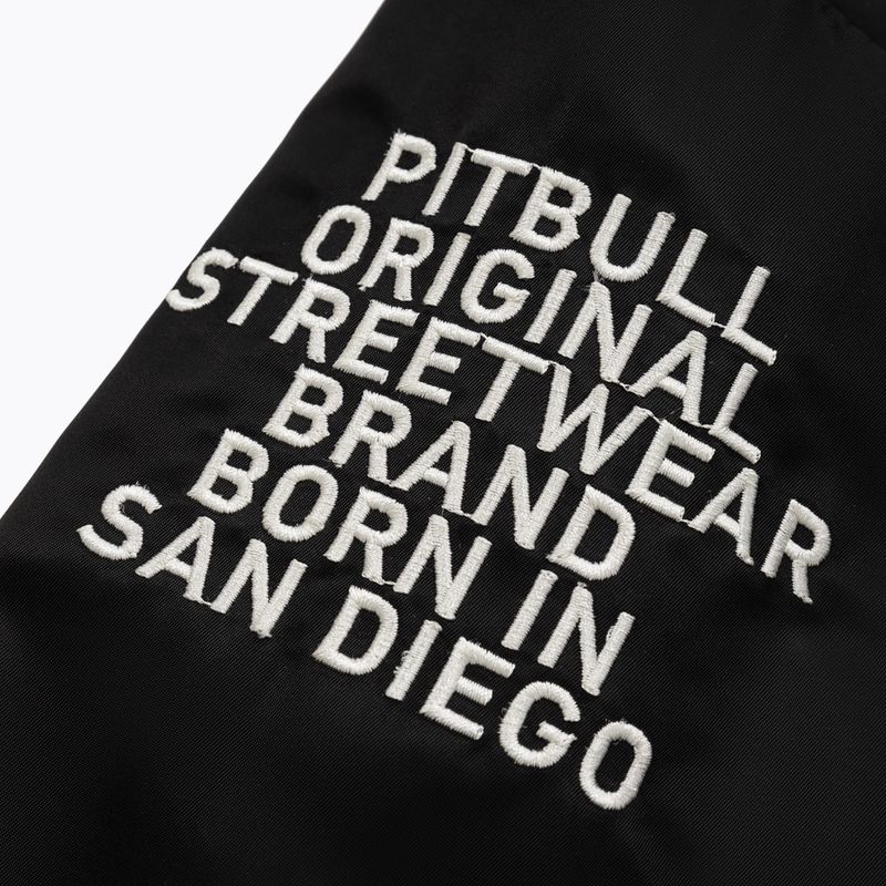 Мъжко зимно яке Pitbull Seabridge Varsity black 7