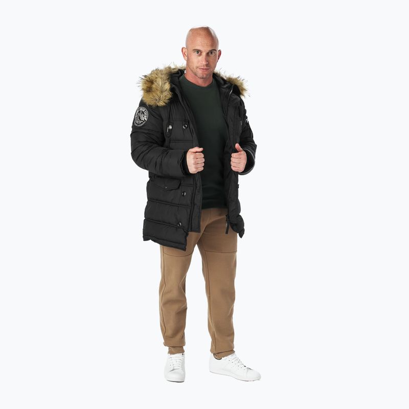 Мъжко зимно яке Pitbull West Coast Parka Kingston black 3