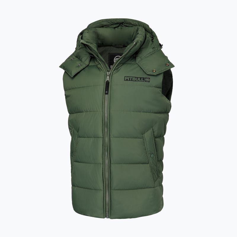 Зимно мъжко яке Pitbull West Coast Perseus Hooded Vest olive 4