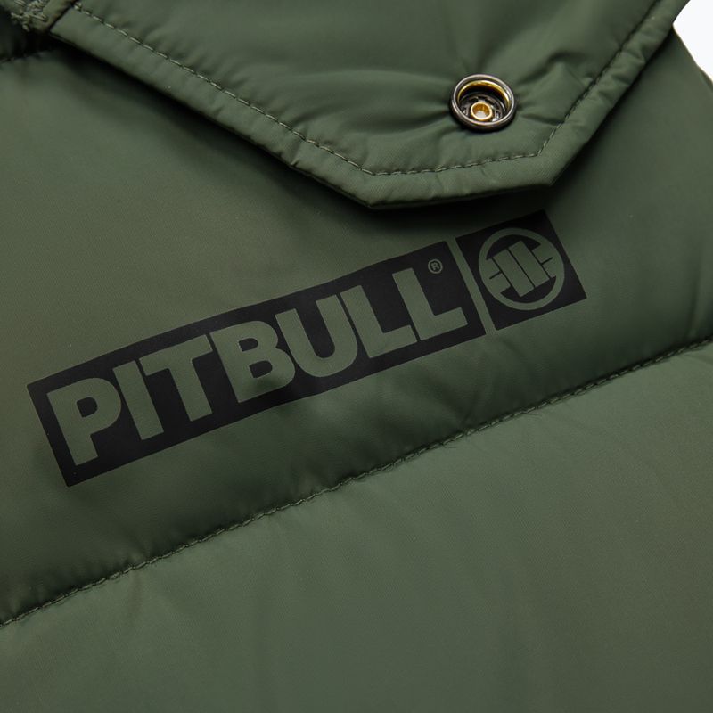 Зимно мъжко яке Pitbull West Coast Perseus Hooded Vest olive 7