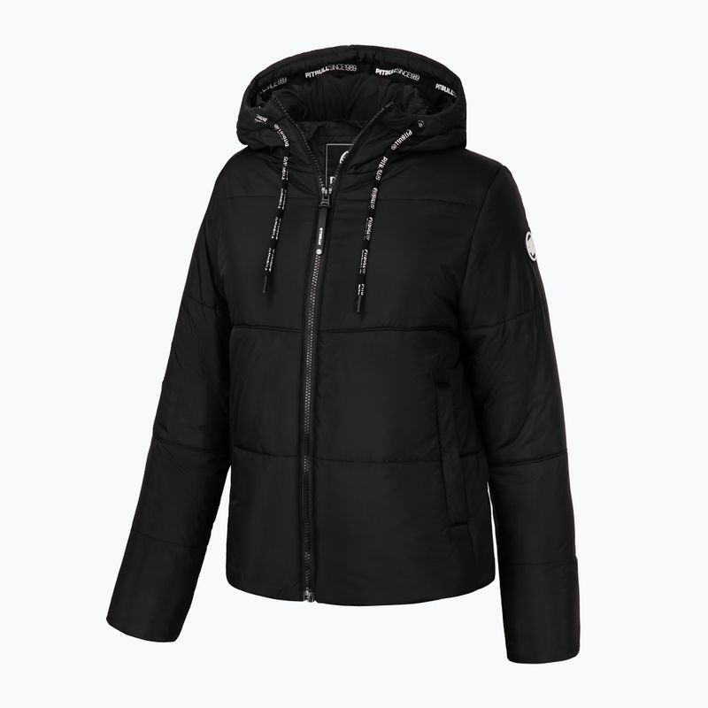 Pitbull West Coast дамско зимно яке Jenell Quilted Hooded black 3