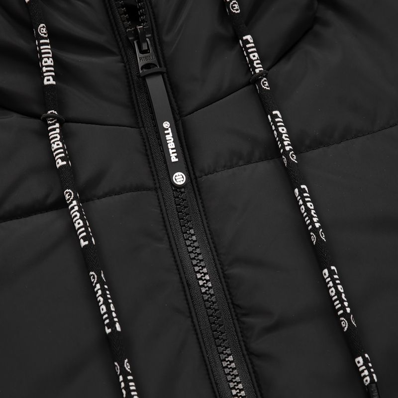 Pitbull West Coast дамско зимно яке Jenell Quilted Hooded black 5