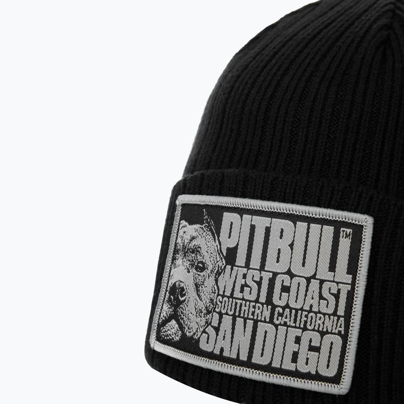 Мъжка зимна шапка Pitbull Beanie Silvas Blood Dog black 3