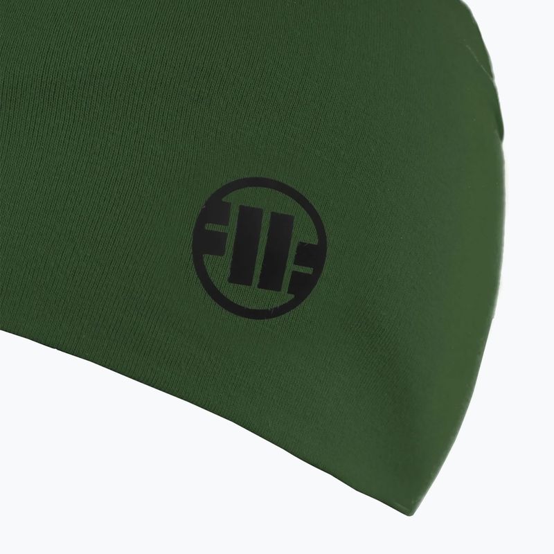 Мъжка зимна шапка Pitbull Beanie Small Logo II olive/black 4