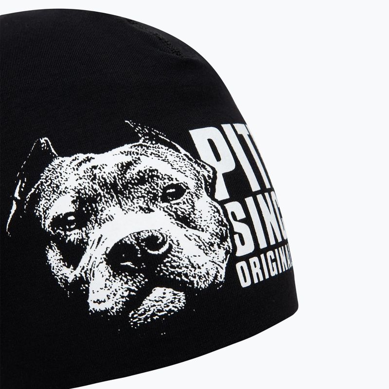 Мъжка зимна шапка Pitbull Beanie Blood Dog black 3