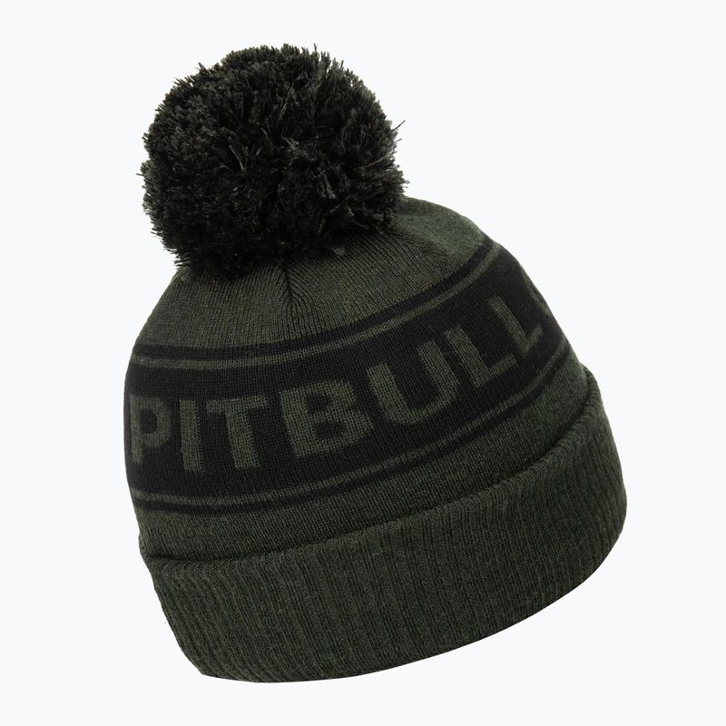 Мъжка зимна шапка Pitbull Beanie Vermel olive/black 2