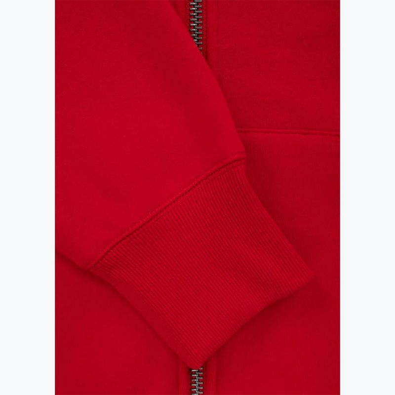 Мъжки суитшърт Pitbull Small Logo Hooded Zip red 5