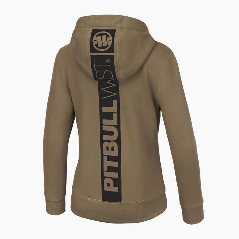 Дамски потник с качулка Pitbull West Coast Zip Hilltop coyote brown 2