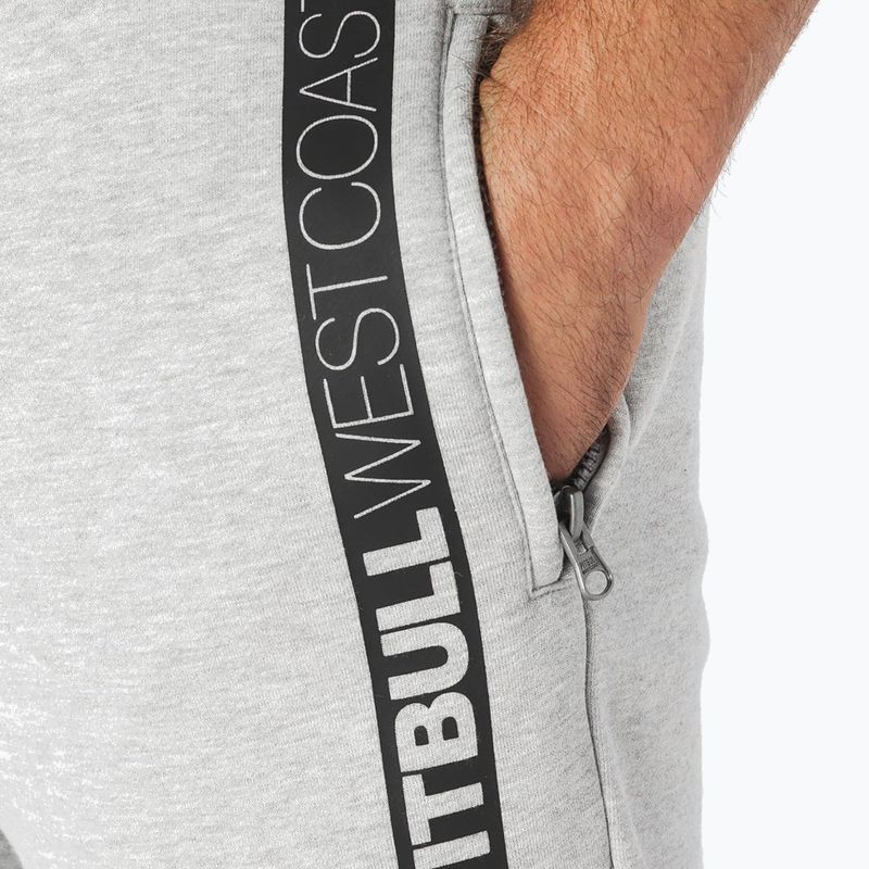 Pitbull West Coast мъжки панталони New Hilltop Jogging сиво/меланж 2