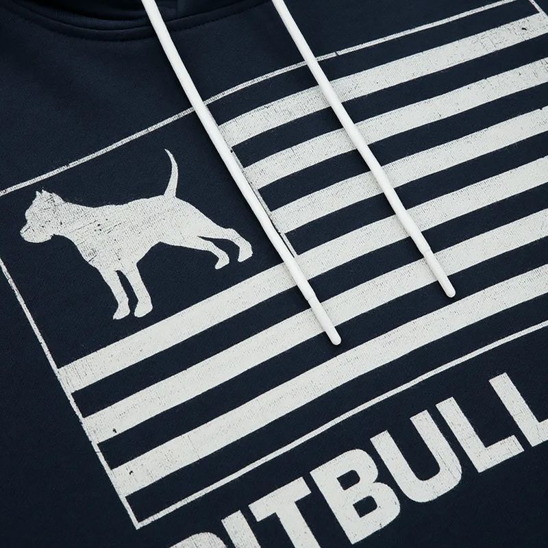 Мъжки потник с качулка Pitbull West Coast Usa dark navy 5