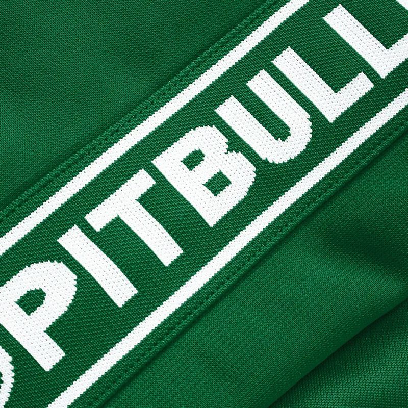 Спортно горнище Pitbull West Coast Trackjacket Tape Logo Terry Group green 7